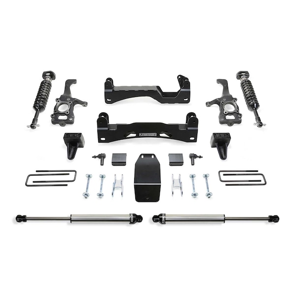 15-16 F150 4WD 6IN PERF SYS W/BLK 2.5C/O &DL RR SHKS